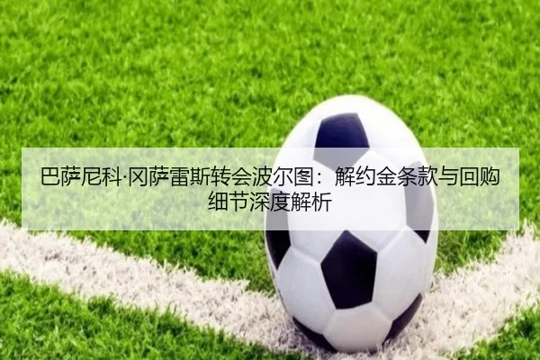 巴萨尼科·冈萨雷斯转会波尔图：解约金条款与回购细节深度解析